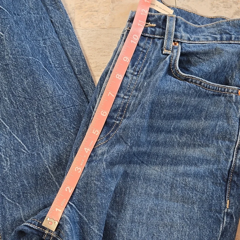 GRLFRND The Cassidy Straight Leg Blue Jeans Size 25 - Picture 13 of 16